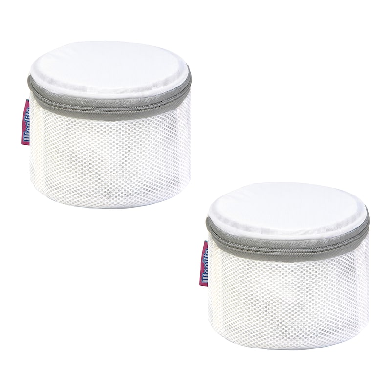 Laundry 360 2 Pack Bra Wash Bag - 6.25"x6.25"x4"