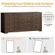 preview thumbnail 18 of 26, 12 Drawers Wood Dressers, 63" Long TV Stand Dresser for 65 Inch TV