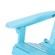preview thumbnail 46 of 44, Malibu Outdoor Acacia Wood Adirondack Chair by Christopher Knight Home