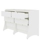 preview thumbnail 4 of 21, Manhattan Comfort Coney Mid-Century Modern 3-Drawer Dresser Set of 2