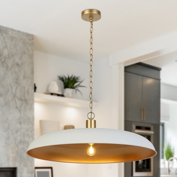 Modern classic pendant light top
