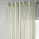 preview thumbnail 7 of 8, Exclusive Fabrics Aruba Striped Linen Sheer Curtain (1 Panel)