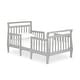 preview thumbnail 1 of 5, Dream On Me Emma 3 in 1 convertible toddler bed Grey - Toddler