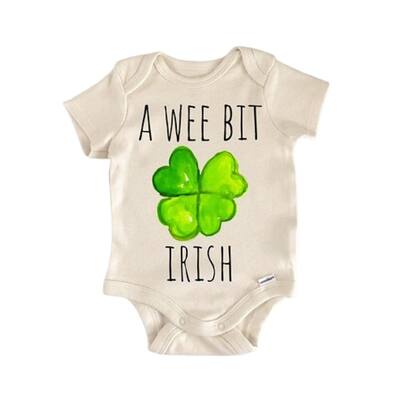 Irish Ireland St. Patricks Day - Baby Boy Girl Clothes Infant Bodysuit Funny Cute