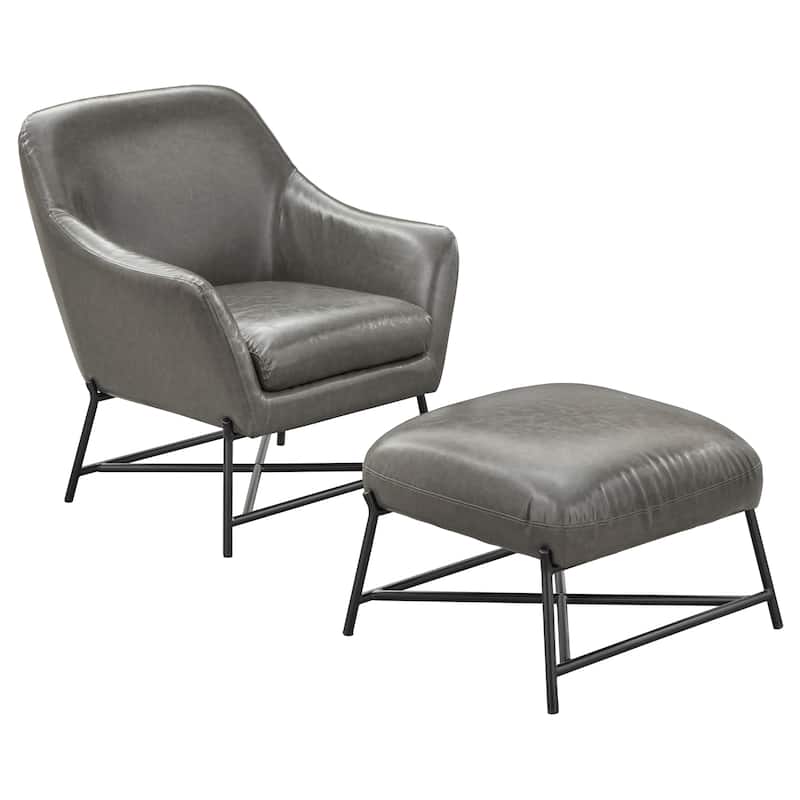 angelo:HOME Corin Chair with Ottoman