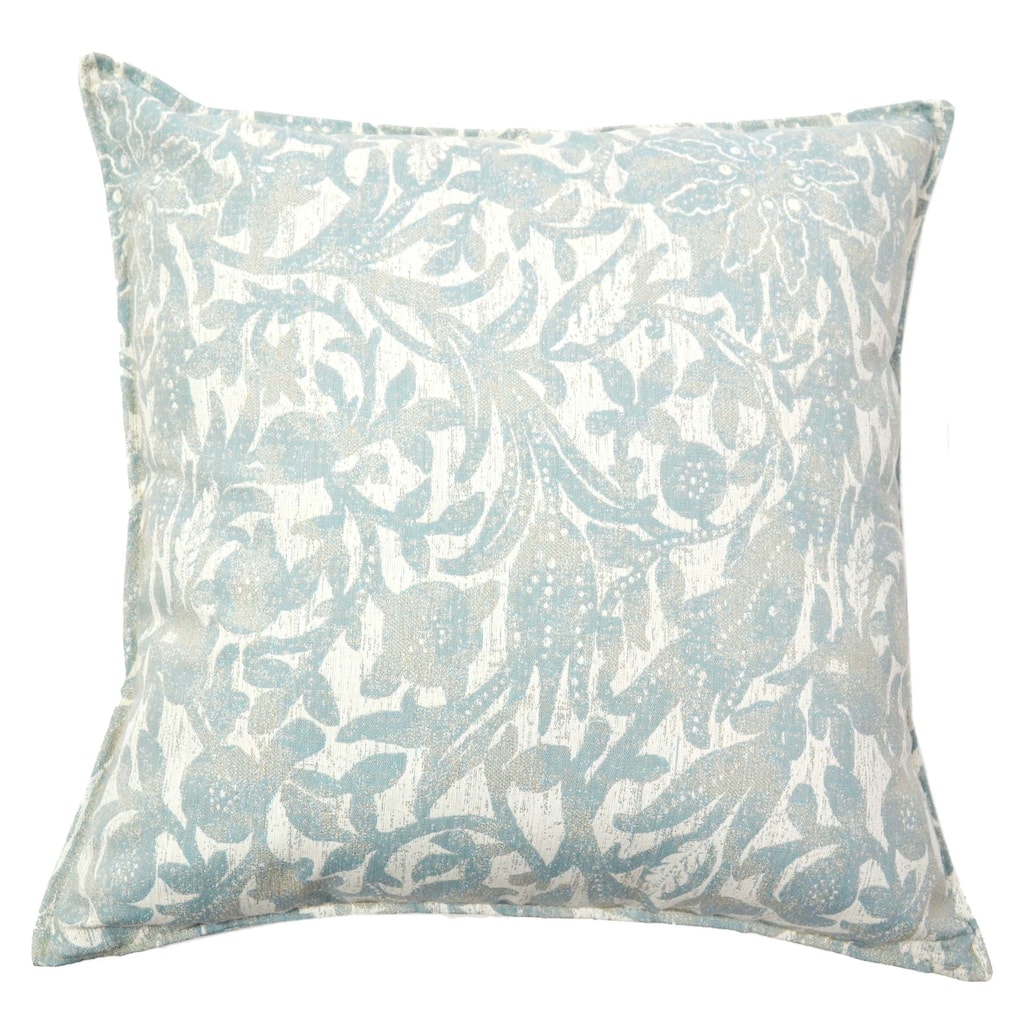 Jiti Outdoor Coastal Nautical Soft Beach Textured Patterned Square Throw Pillows Cushions for Pool Patio Chair 20 x 20