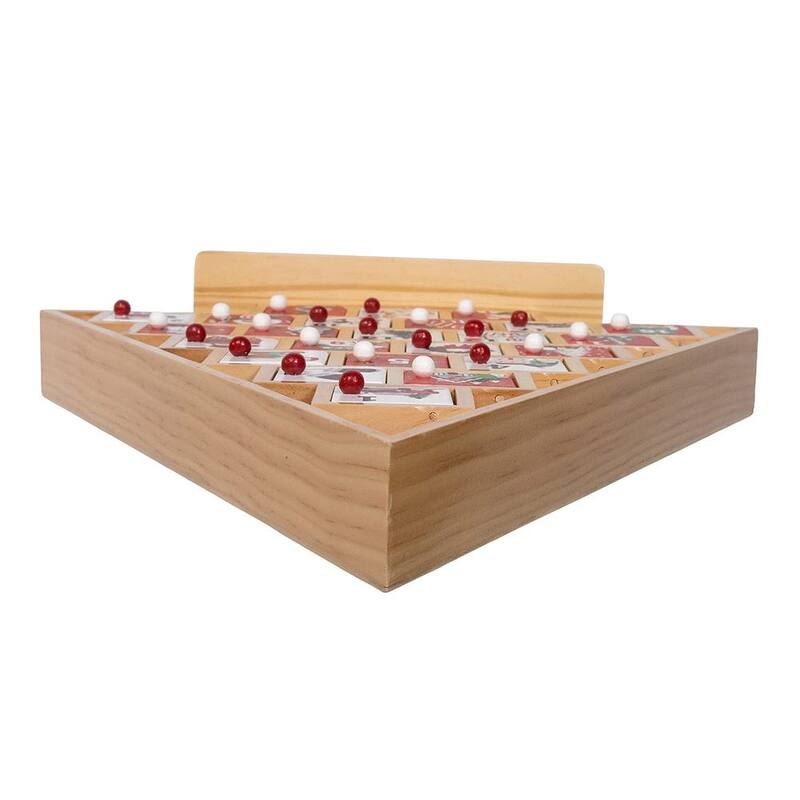 Kurt Adler 15-Inch Wooden Tree Advent Calendar - Red