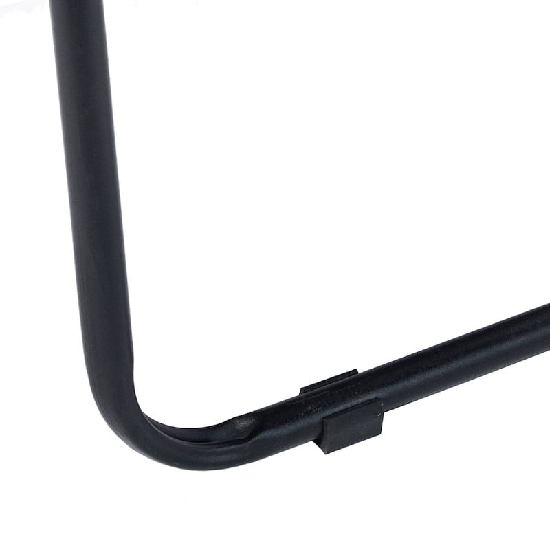 Black Metal Arch Stand Full Length Mirror
