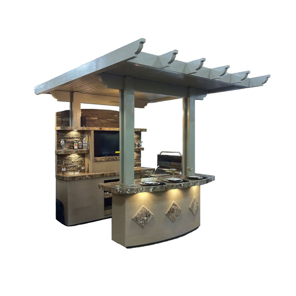 Prefab outdoor hotsell kitchen kits