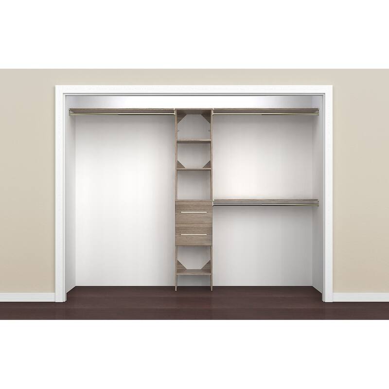 ClosetMaid SuiteSymphony Modern 2-Drawer 16-Inch Tower Closet Organizer