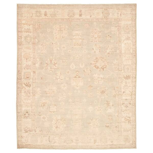 Shop Ecarpetgallery Hand Knotted 18 20 Pak Finest Oushak Grey Rug 7 11 X 9 8 Overstock 32050823