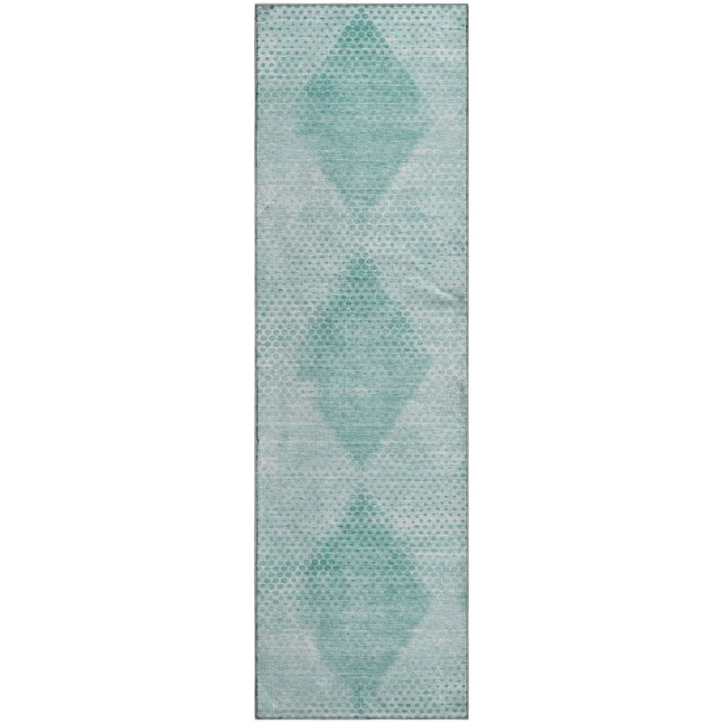Premium Washable Super Soft Modern Diamonds Mayfield Rug