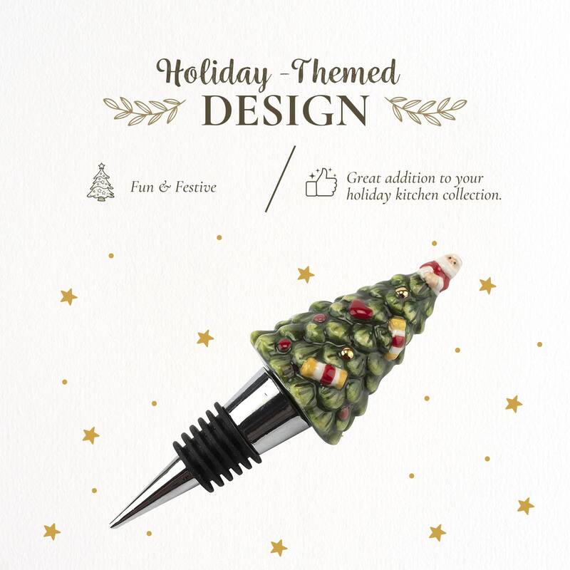 Spode Christmas Bottle Stopper