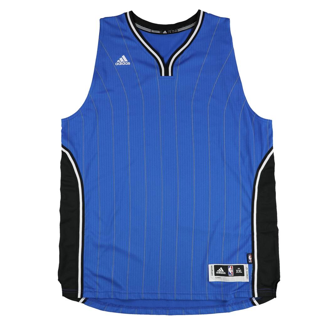 Adidas Mens Blank NBA Jersey,, Blue, XX-Large