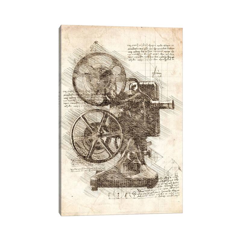 iCanvas "Movie Projector" by Cornel Vlad Canvas Print