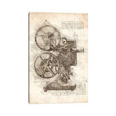 iCanvas "Movie Projector" by Cornel Vlad Canvas Print