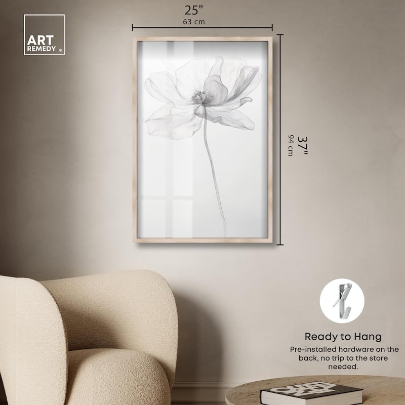 Fragile Beauty I Shadowbox by Art Remedy