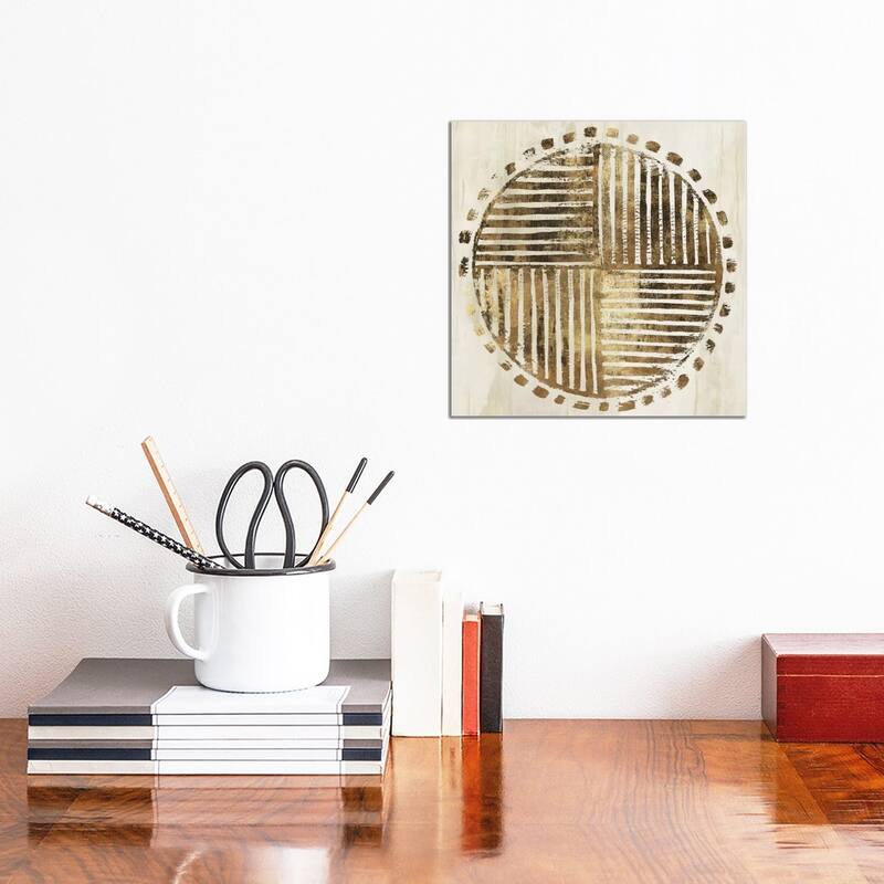 iCanvas "African Lines I" by Eva Watts Canvas Print - 12x12x1.5