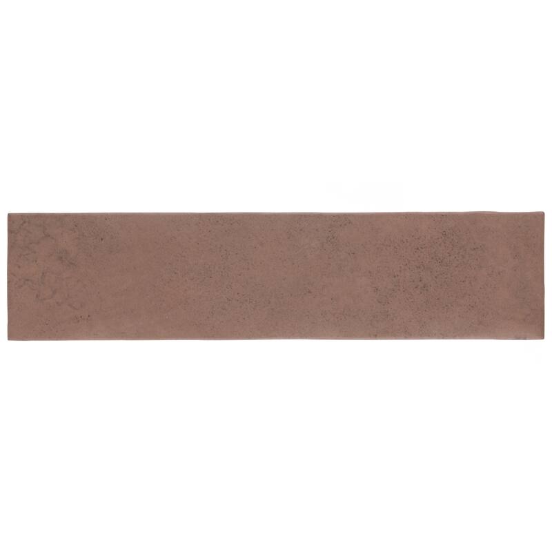 Merola Tile Heritage Wine 2-3/8" x 9-5/8" Porcelain Floor and Wall Tile