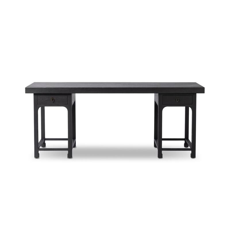 Sydney Desk-Aged Black Oak