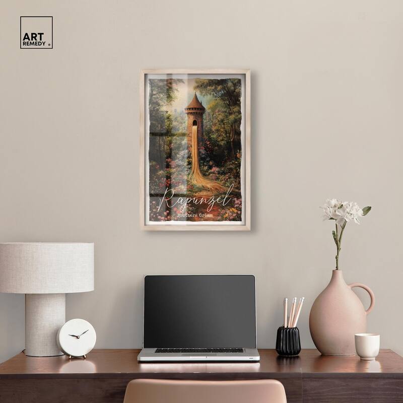 Rapunzel Classic Shadowbox by Art Remedy