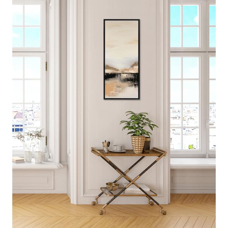 Kate and Laurel Sylvie Peaceful Landscape II Framed Canvas by Amy Lighthall