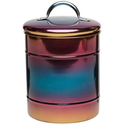 Amici Home Rainbow Metal Canister