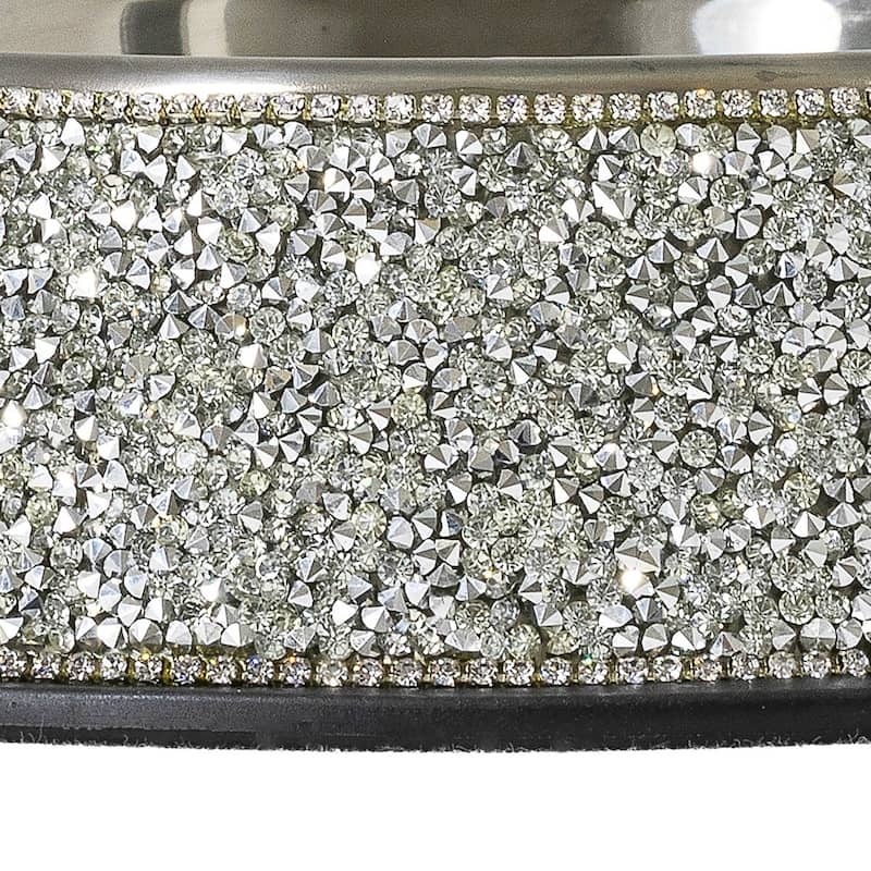 Sparkles Home Luminous Rhinestone Dog Bowl