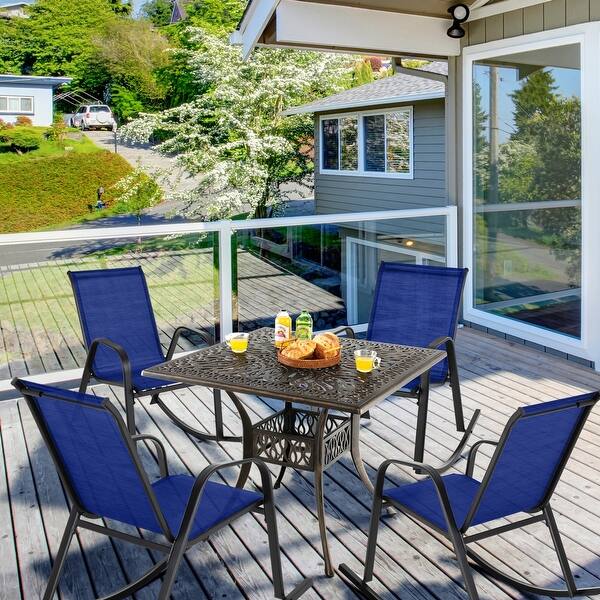 Folding Wood Outdoor Bench Acacia Garden Bench 2-Person Loveseat Chair With Curved Backrest & Armrest