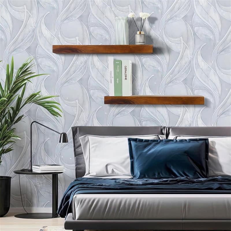 48 Inch White Floating Shelf