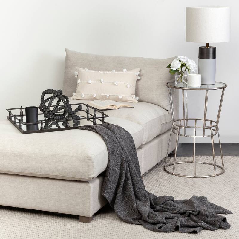 Carollan Black Solid Wood Ball Jack