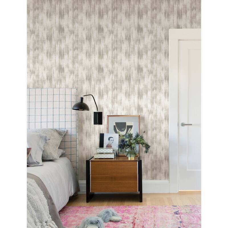 A-Street Prints Marvel Grey Ripple Wallpaper