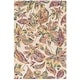preview thumbnail 47 of 69, SAFAVIEH Handmade Blossom Chong French Country Floral Wool Rug 4' x 6' - Ivory/Plum