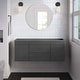 preview thumbnail 45 of 51, Render 48" Single Sink Compatible (Not Included) Bathroom Vanity Cabinet Gray