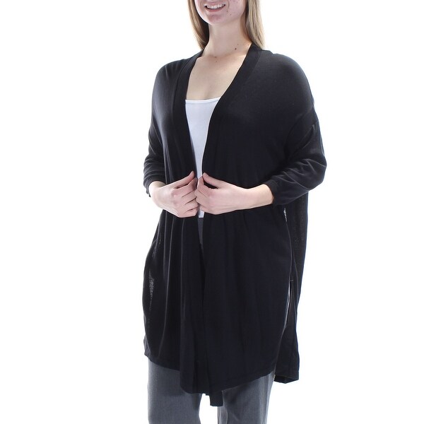 anne klein black cardigan