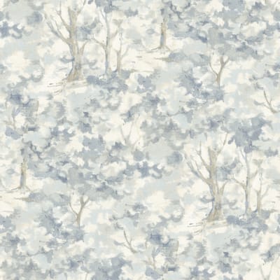 Chesapeake Thicket Blue Forest Wallpaper