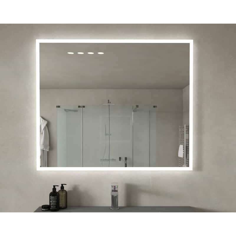Simona Modern LED Bathroom Vanity Mirror - 30"x24"