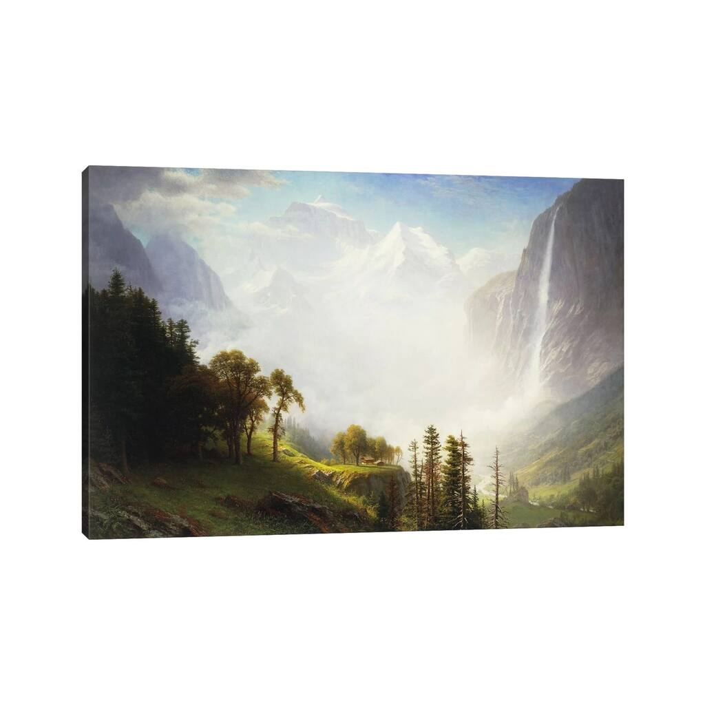 iCanvas "Majesty of the Mountains, 1853-57 " by Albert Bierstadt Canvas Print