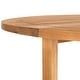 preview thumbnail 7 of 7, SAFAVIEH Wales Round 47.24-Inch Dia Dining Table - 47.3"x47.3"x29.5" - 47.3" W x 47.3" D x 29.5" H
