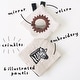 preview thumbnail 2 of 3, Wee Gallery Crinkle Pages Stroller Toy - Wild - Multi-Color