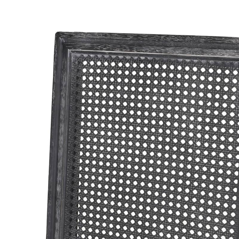 Pampas Wood and Cane Dining Set by Christopher Knight Home