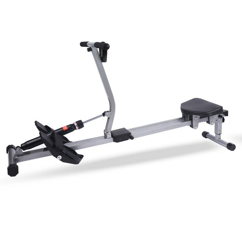 Fitness Rowing Machine Rower Ergometer, with 12 Levels of Adjustable
