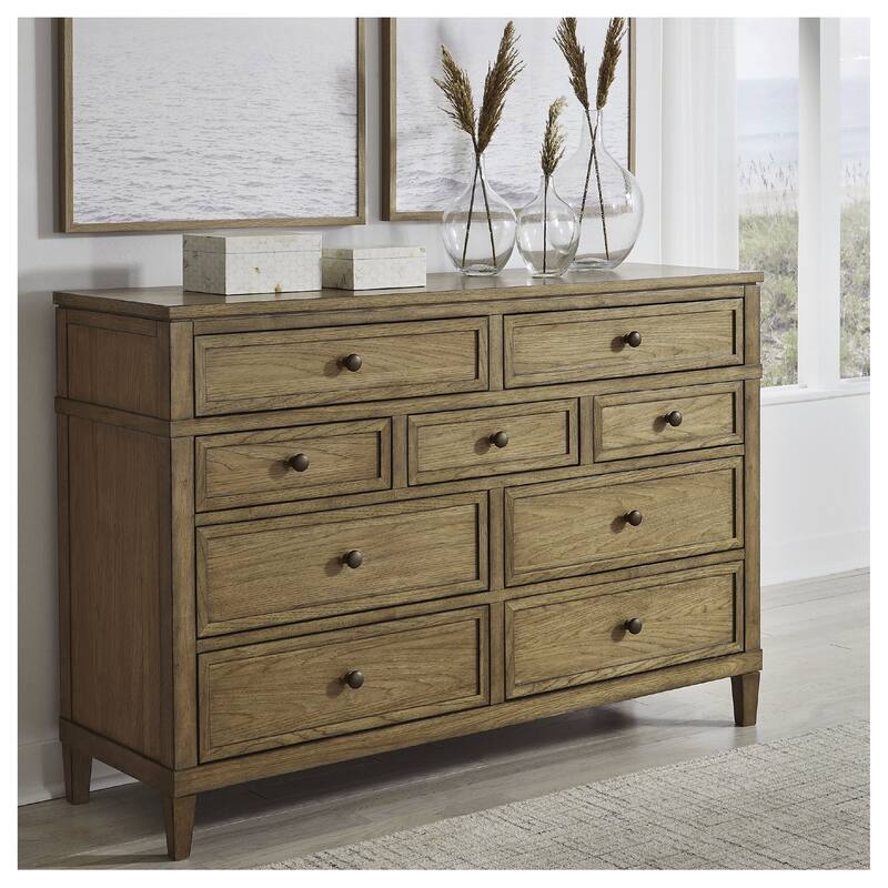 Signature Design by Ashley Sharlance Brown Dresser - 9-drawer - Brown