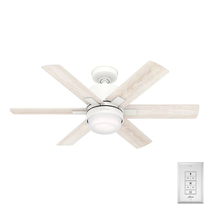 Hunter 44" WiFi Radeon Ceiling Fan with LED Light Kit and Wall Control - SMART FAN!