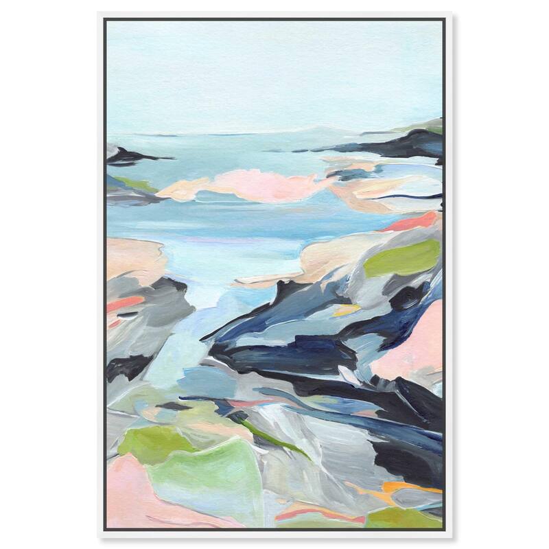 Between Seasons II Canvas by Art Remedy - White - 16" x 24"