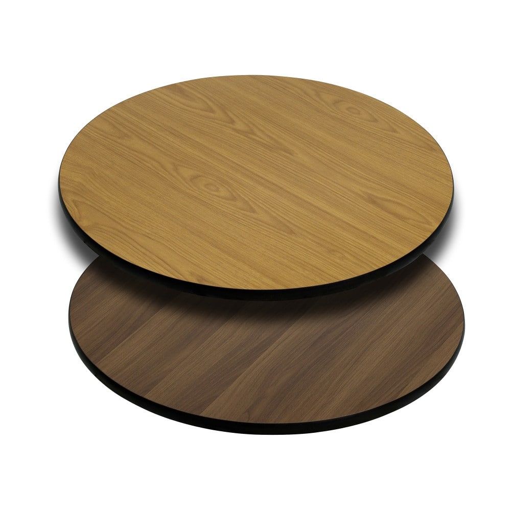 30'' Round Table Top with Reversible Laminate Top