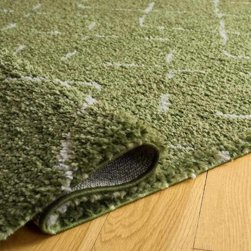 SAFAVIEH Arizona Shag Ghinwa 1.2-inch Thick Rug