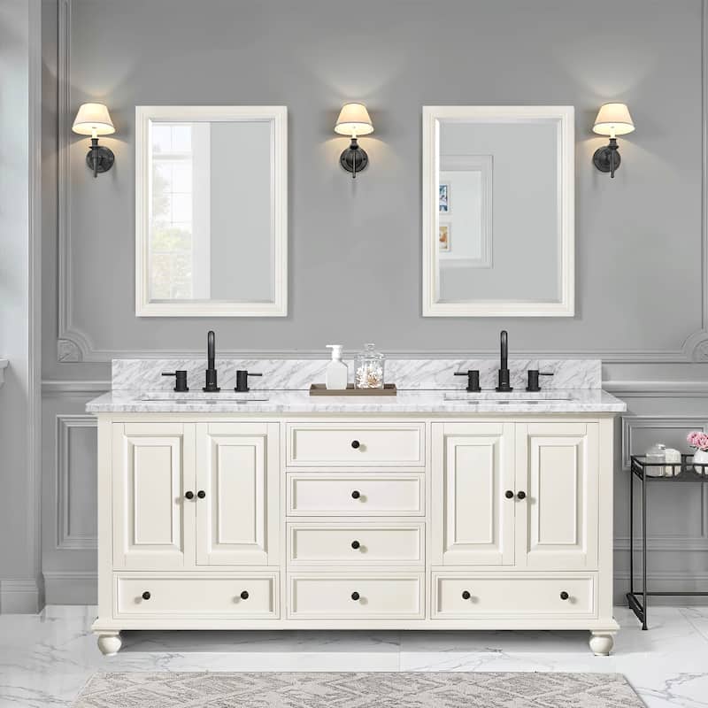Avanity Thompson 72-inch Double Sink Vanity Only - 72"W x 21"D x 34"H