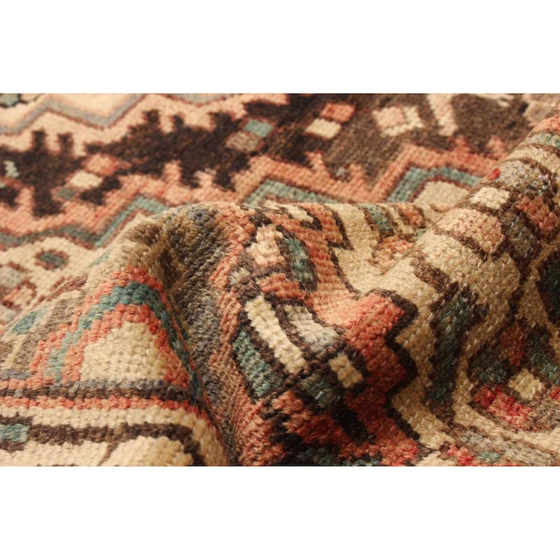 ECARPETGALLERY Hand-knotted Andelz Brown Wool Rug - 4'0 x 12'2
