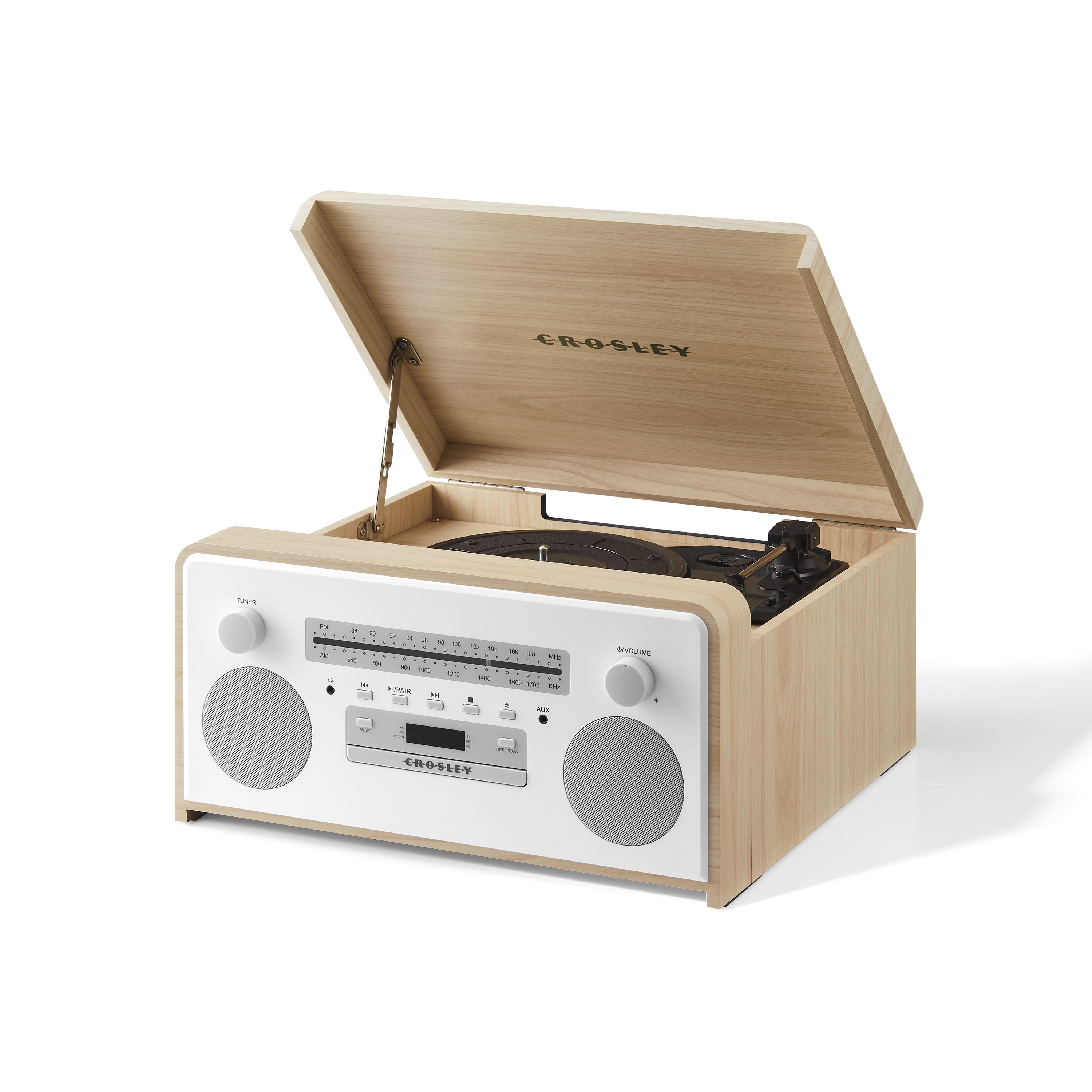 Crosley Carter 7-In-1 Record Player - On Sale - Overstock - 43343678